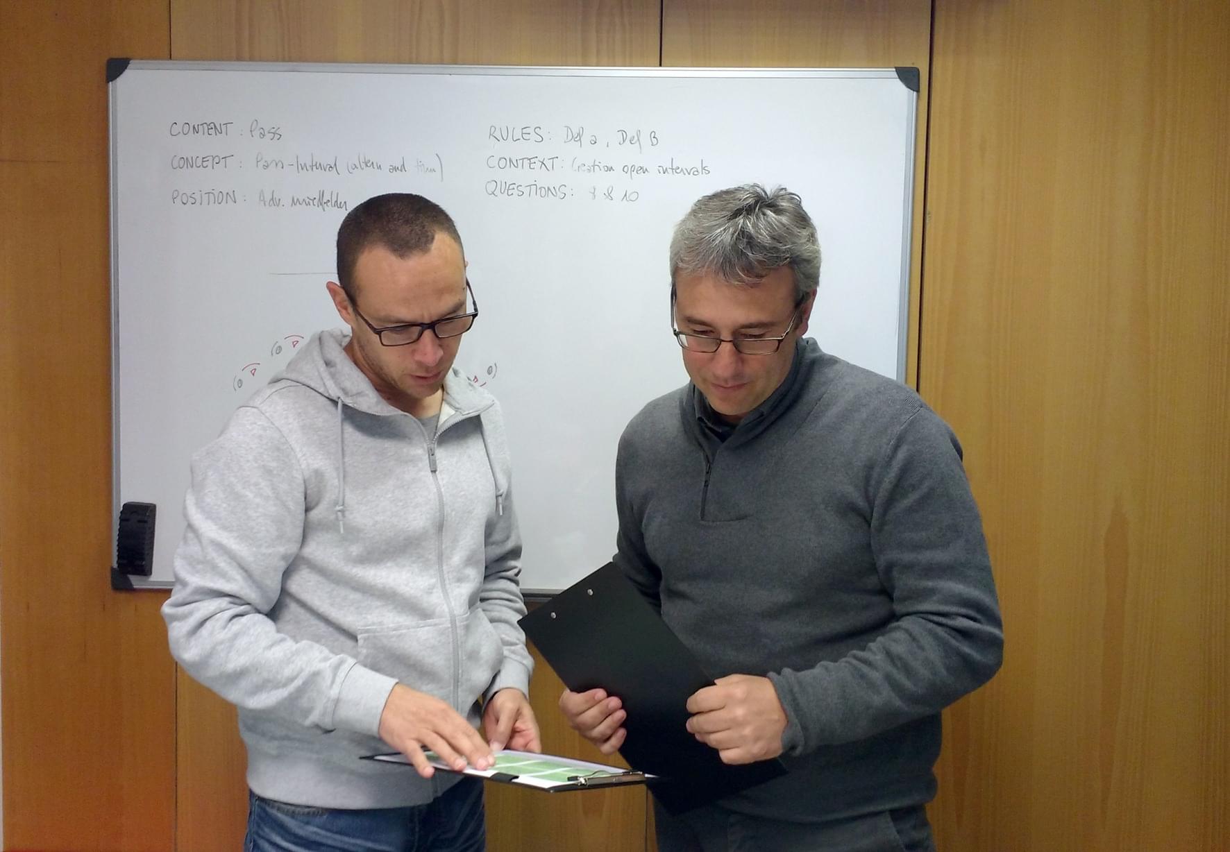 David-Carlesdef David & Carles during a meeting