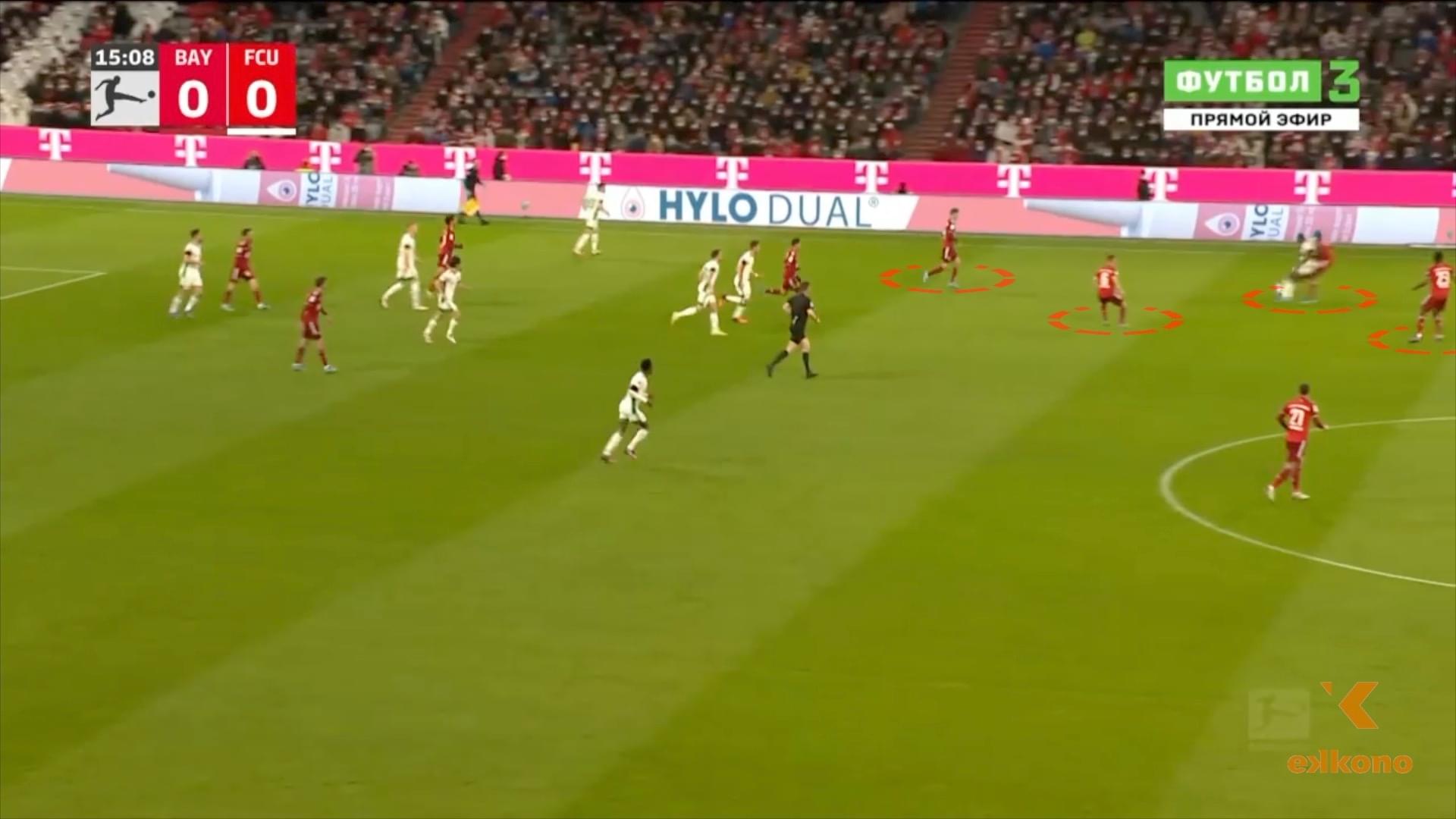 During his time at Bayern Munchen, Julian Nagelsmann applied fierce and intense counterpressing to recover the ball