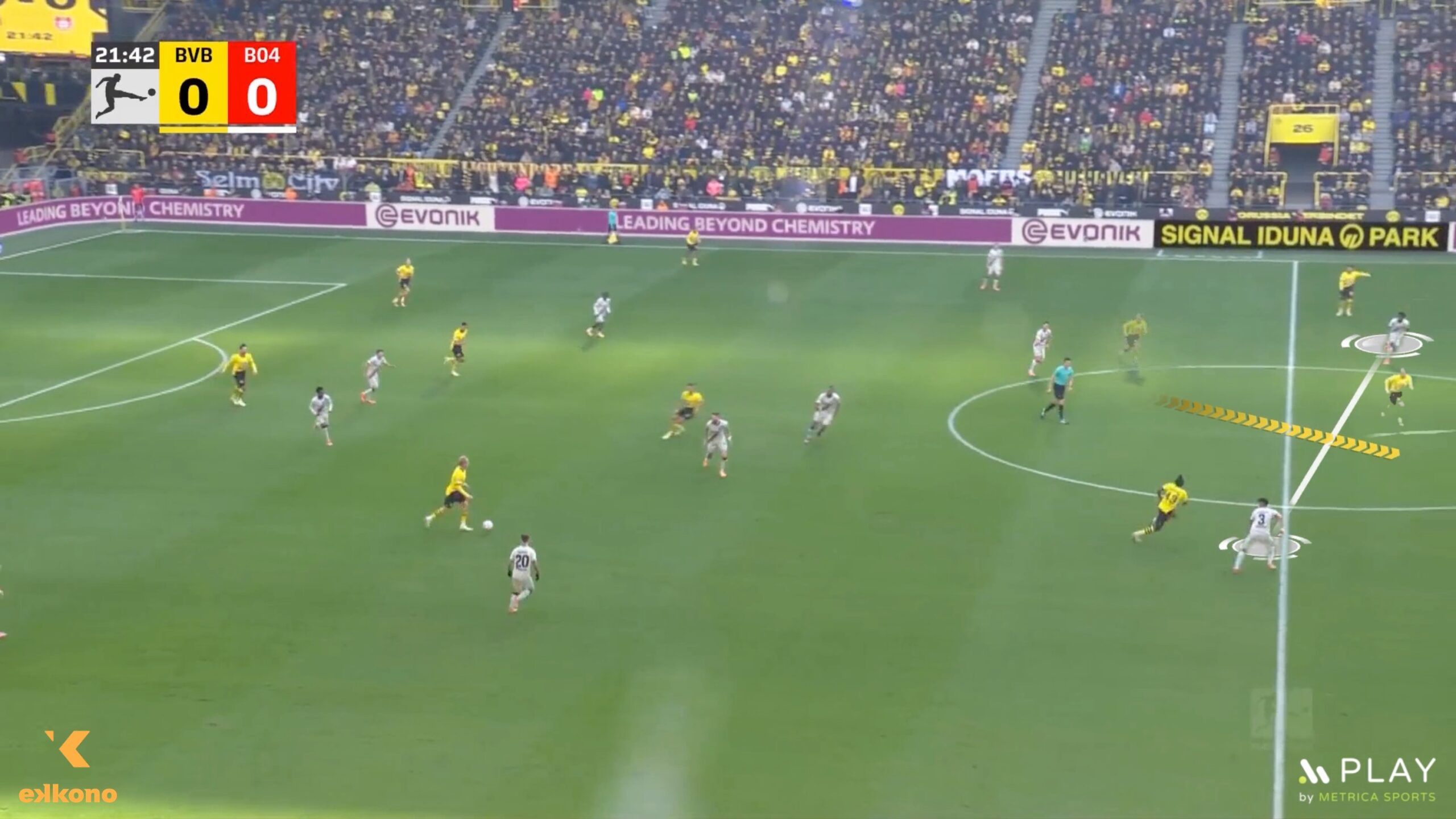 Attacking the space behind. 原則に基づいた攻撃